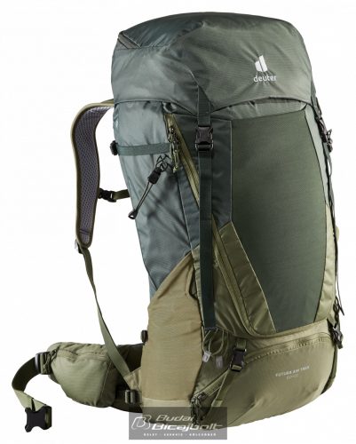  Deuter Futura Air Trek 60 + 10 Trekking hátizsák ivy-khaki 